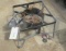 LP gas burner and stand for large pot