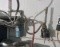 air water separator and air pressure gauge with air hose (bring tools to remove)