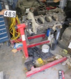flat top 454 engine block comes with engine stand