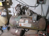 Speed Aire horizontal twin cylinder 3 ph compressor