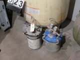 spray paint pots (1) Binks (1) Craftsman