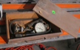 Snap-On compression tester in wood box