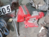 Snap On bench vise model 7280 with 8” jaws