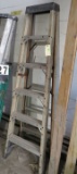 6' fiberglass Husky ladder