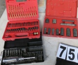 group of three tool box kits