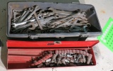 assorted end wrenches, sockets