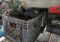 group of 4 crates of mixed refrigeration parts and small condenser