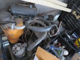 mixed refrigeration parts, compressor and condenser
