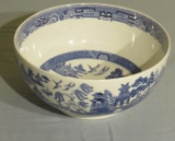 Willow Wedgewood 9” diameter deep serving bowl