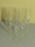 crystal Champaign glasses