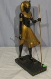 Egyptian warrior statue 16” high