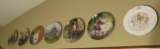 collector plates, Ben Hur, gone with the wind, princes Dianna