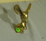 brass mouse 6” high
