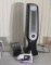 Lasco fan, Holmes heater, and Black & Decker iron