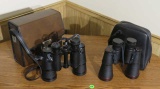 binoculars - Bushnell 10 x 50 and Simons 10 x 50