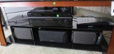 Sony digital audio visual control center with speakers, and Blue Ray player