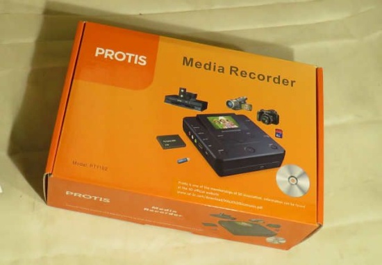Protis Media Recorder that records music, and clearly  burns files to C, DVD, SD cards USB HDD high