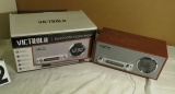 Victrola blue tooth clock radio (new in box)