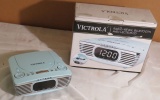 Victrola - Reveil bluetooth clock radio and CD player