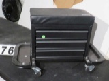 Uline roll around mechanics seat on tool cabinet