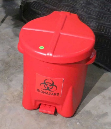 New EAGLE Combustible 6 gallon Waste Container, Model #943BIO