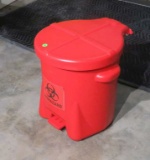 New EAGLE Combustible 6 gallon Waste Container, Model #943BIO