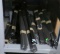 Large group of shelving brackets
