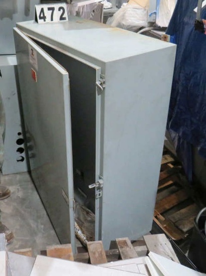Square D 200 Amp Service Disconnect Box, 48"Hx36"x17.5"deep