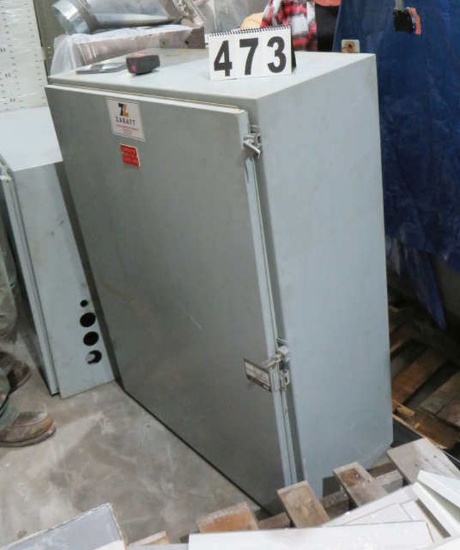 Square D 200 Amp Service Disconnect Box, 48"Hx36"x17.5"deep