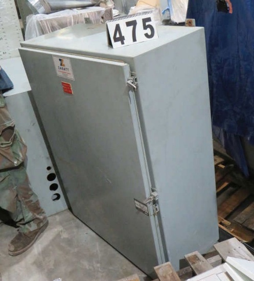 Square D 200 Amp Service Disconnect Box, 48"Hx36"x17.5"deep