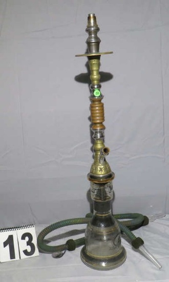 hookah glass hose and tower