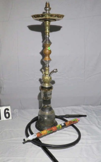 hookah glass hose and tower