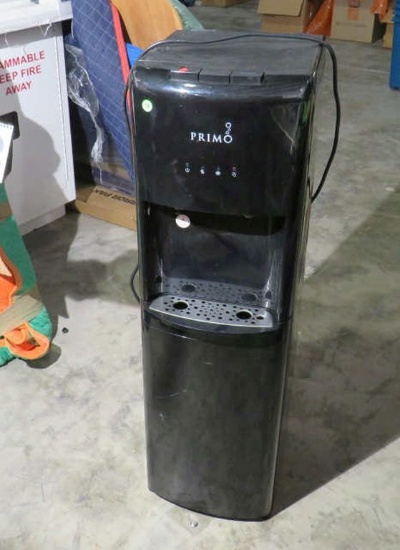Primo water cooler for 5 gal bottles hot and cold