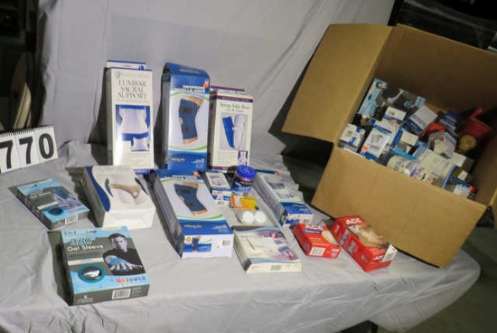 orthopedic support items new in box
