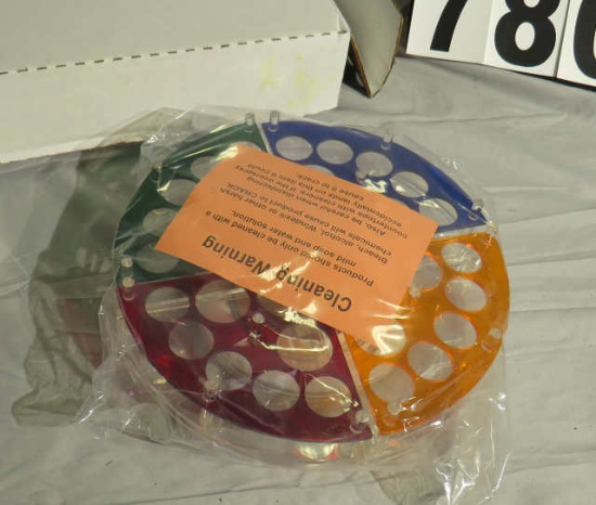 new round test tube holder