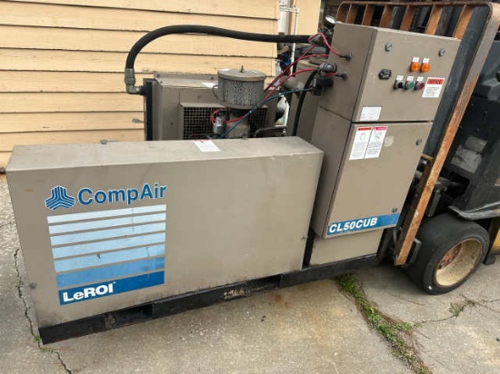 CompAir / Leroi CL50CUB 30hp screw air compressor