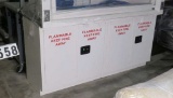 Flammable Cabinet, 4 Door, 72”L x 35” H x 22” d,