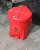 New EAGLE Combustible 6 gallon Waste Container, Model #943BIO
