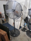 Commercial Electrick 30” dia adjustable height shop  fan