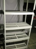 Kater plastic shelving unit 6' h 36