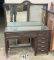 Wicker Desk or Dressing Table
