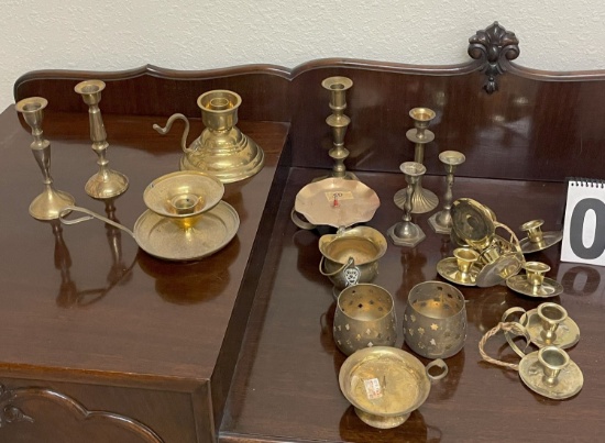 Brass Candleholder Collection