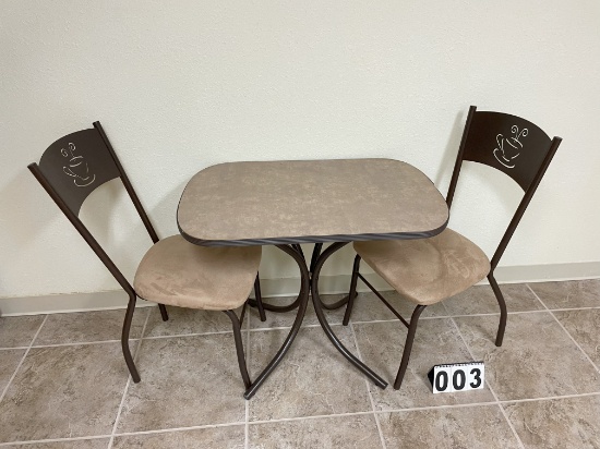 Small Café Table & 2 Chair Set