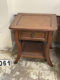 Wood Side Table