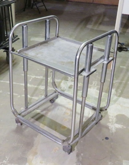 Rolling Stainless Steel Dish Rack