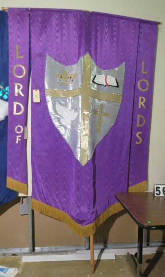 Lord of Lords Banner, 7'x56"