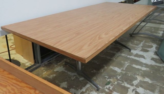 Wood Table, 42"x8'