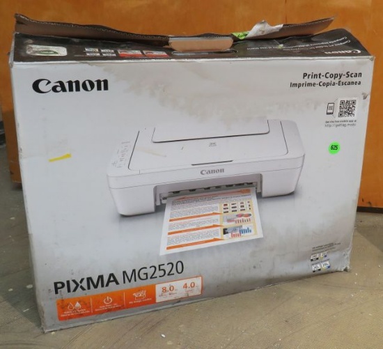 Canon Pixma MG2520 Printer, New in Damaged
