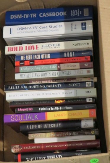 Box of Counseling Books