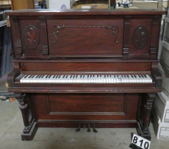 1902 Antique Cornish Piano, Upright